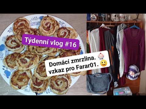 Týdenní vlog #16 Domácí zmrzlina 🍨 vzkaz pro Farar01 🙂
