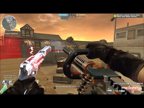 Crossfire NA 2.0 : KAC Chainsaw Brunt Metal - Hero Mode X - Zombie V4