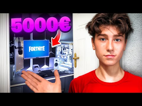 I'm building my little brother his DREAM gaming SETUP!