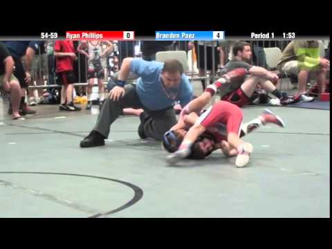 INTERMEDIATE 54-59 - Ryan Phillips vs. Brandon Paez