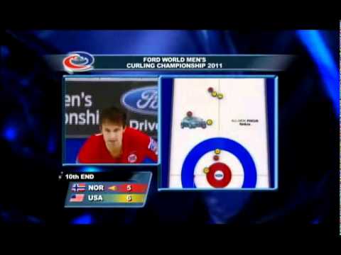 2011 WMCC Norway--USA Thomas Ulsrud Last stone！amazing finish