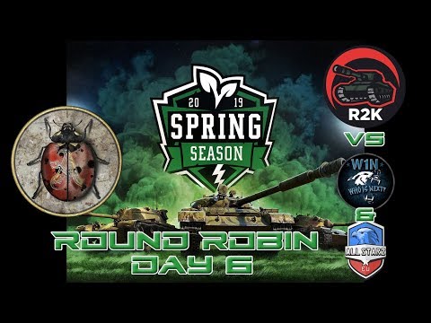 World of Tanks Blitz - Professionals Tournament - Round Robin Day 6 - R2K vs W1N and vs EZ