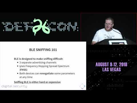 DEF CON 26  - Damien virtualabs Cauquil  - You had better secure your BLE devices