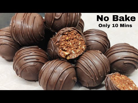 No Bake Dessert Ready In 10 Mins, Only 3 Ingredients Without Baking, Cooking|सिर्फ १० मिनट मे बनाए |
