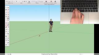 How to navigate with in SketchUp with a trackpad 💻