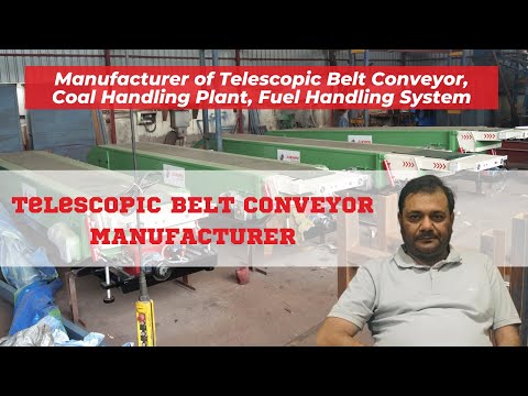 40 Feet Telescopic Belt Conveyor