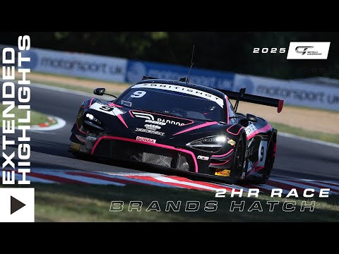 Extended Highlights I Brands Hatch I 2025 British GT Championship