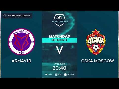 AFL22. Russia. Professional League. Armavir - CSKA Moscow