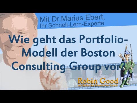 Wie geht das Portfolio-Modell der Boston Consulting Group vor?