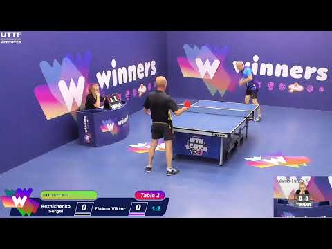 WINners CUP table 2  09.10  Reznichenko Sergei - Ziakun Viktor 19:30