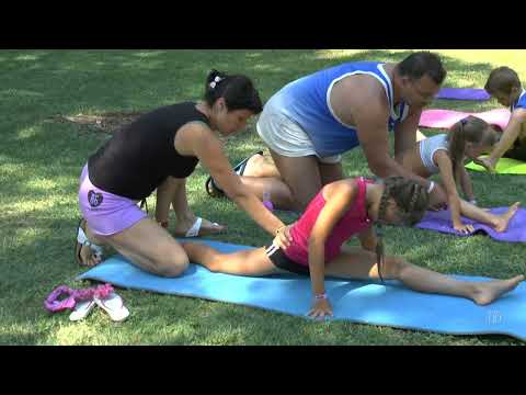 Anastasia Golubeva & Maria Golubeva. Спортивные сборы. Турция 2013 г.