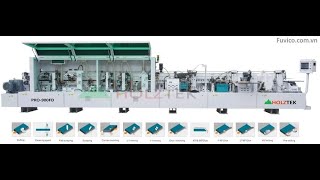 Máy dán cạnh nghiêng và thẳng PRO-900FD | thay đổi chế độ dán 45/90 nhanh chỉ một chạm