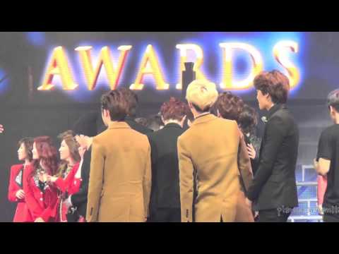 130131 EXO-K SHINee Super Junior ending 엔딩 @ Seoul Music Awards 2013 서울가요대상