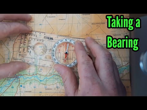 How to take a Compass Bearing using silva compass
