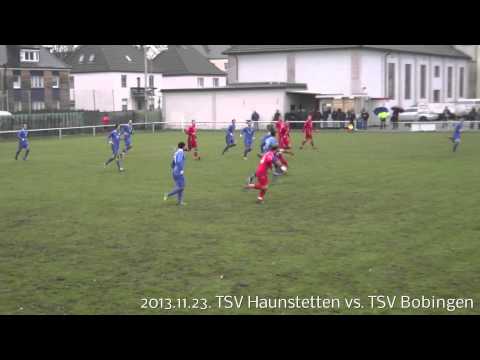 2013 11 23  TSV Haunstetten vs  TSV Bobingen 77  Minute rote Karte Daniel Greimel