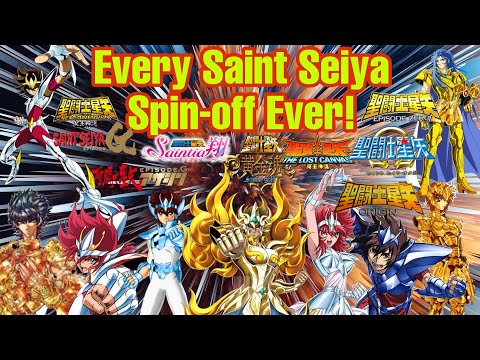 Every Saint Seiya Spin-offs!! Lost Canvas, Next Dimension, Origin, Episode G, Saintia Sho and more!