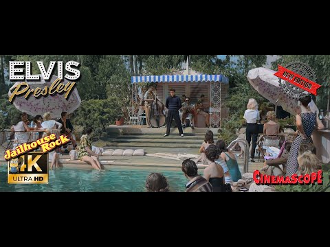 Elvis Presley - Baby I Don't Care ⭐UHD⭐ (1957) AI 4K Colorized Enhanced (New Settings)