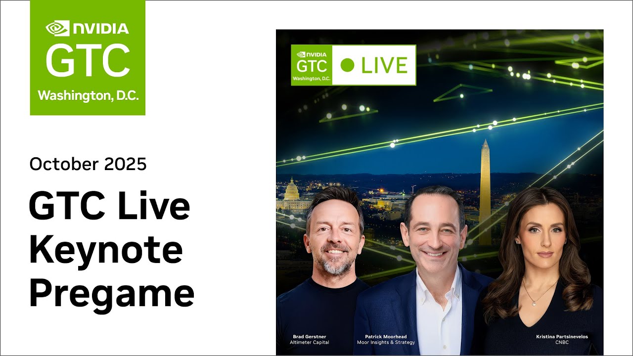 GTC Live Keynote Pregame - YouTube