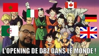 L&#39;OPENING DE DBZ DANS LE MONDE (US/ARABE/ITALIEN/LATINO/CANADA)