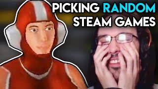 "NASA made THIS?!" - RANDOMLY Picking Steam Games to Play!