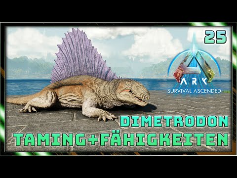 ASA Taming Guide ⭐ 25: DIMETRODON zähmen - Fähigkeiten | ARK Survival Ascended | #Doctendo