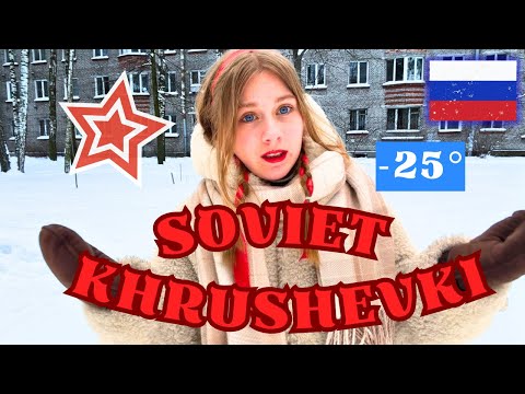 RUSSIAN WINTER In My Typical Soviet Neighborhood 🇷🇺 | Russia Vlog