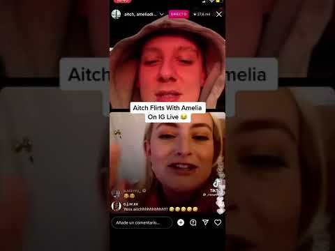 Aitch asking for a kiss on IG live!! 😂