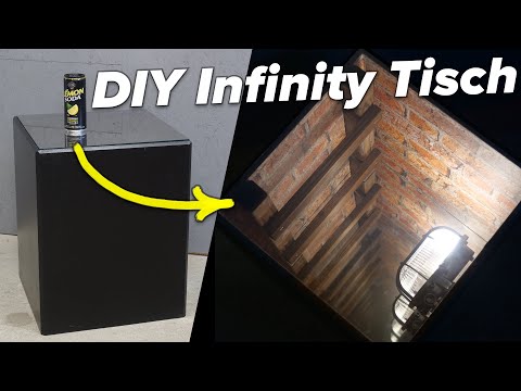 The effect is INCREDIBLE!!! (Building an infinity table)