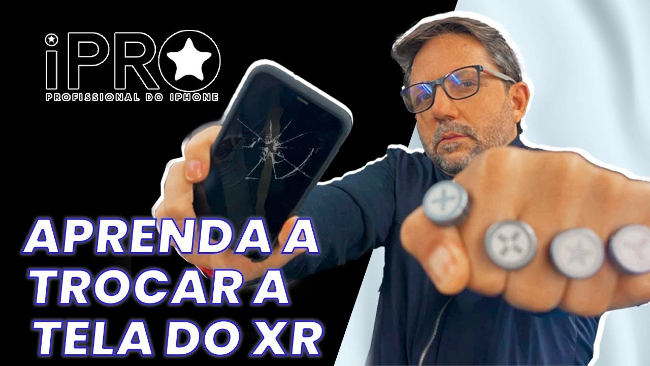 Como Trocar Tela Do iPhone XR | Abrindo iPhone XR | Manutenção Técnica Especializada Apple iPro