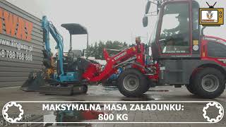 Kingway 908 +łyżka otwierana + widły wheel loader for sale - Image 4 | Machineryline KE New Kingway 908 +łyżka otwierana + widły wheel loader | Image 4 - Machineryline
