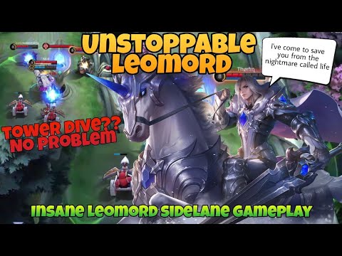 Unstoppable Leomord Super Aggressive Sidelane Outplay | Mobile Legends
