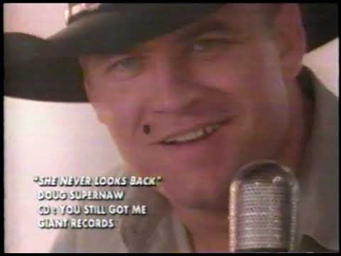 Doug Supernaw : She Never Looks Back (1995) (Official Music Video) *CMT*