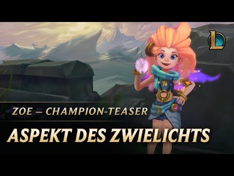 Zoe: Der Aspekt des Zwielichts – Champion-Teaser
