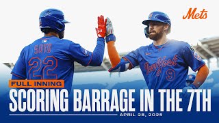 Mets EXPLODE for Five Runs in the 7th | FULL INNING