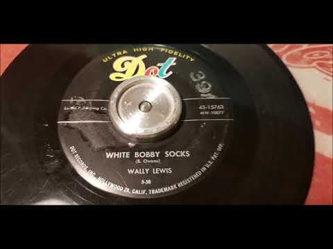 Wally Lewis - White Bobby Socks - 1958 Teen -  DOT 15763