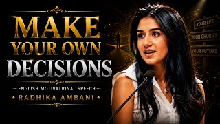 ''Never Tied to Something In Your Life'' - Radhika Ambani | [ ENGLISH SPEECH ]