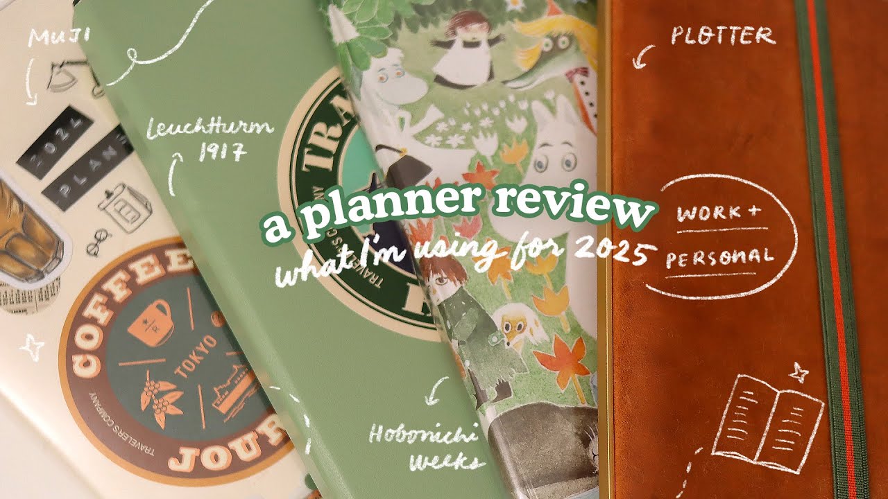 2024 Planner Review & What I’m Using in 2025 | Abbey Sy