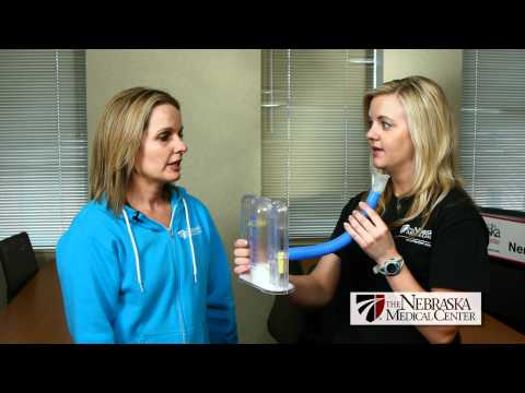 How To Use An Incentive Spirometer - The Nebraska Medical Center