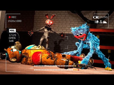 What happens if Moondrop became Huggy Wuggy and catch Freddy? – FNAF Security Breach