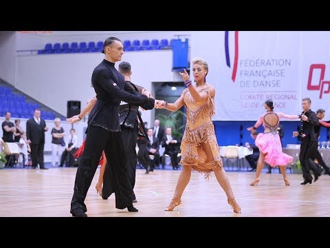 Egor Kondratenko - Mie Lincke Funch, DEN | 2018 Paris Dance Open - WDSF WO LAT - R2 C