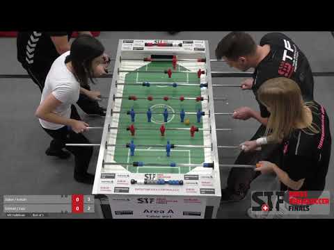 Swiss Table Soccer Finals 2019 - Mixed Doubles Semi Final