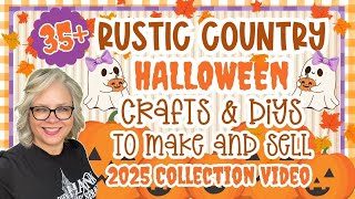 💜🎃 35+ Rustic Country Halloween Crafts & DIYs to Make and Sell in 2025