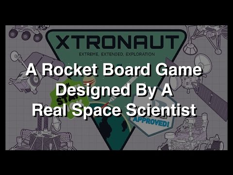 Xtronaut - Rocket Building Boardgame