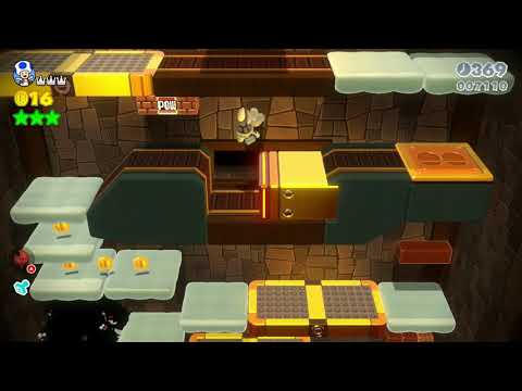 Super Mario 3D World (Switch) 6-7 100% Speedrun - Time: 66 (WR)