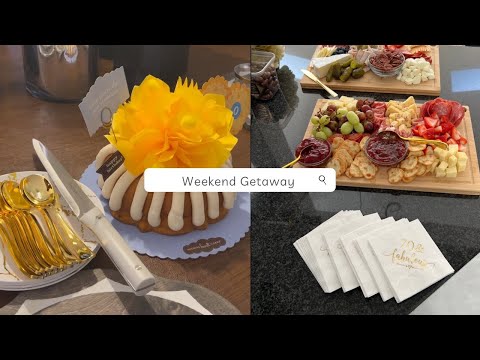 Weekend Getaway | My Aunt 70th birthday | King Spa | Wine Tasting