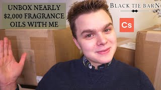 😮Unbox nearly $2,000 of candle fragrance oils with me | *what did i buy??*