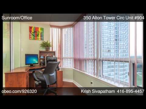 350 Alton Tower Circ Unit #904 Scarborough ON M1V5E3