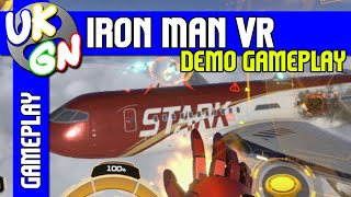 Iron Man VR [PS4] 15 minutes of demo gameplay