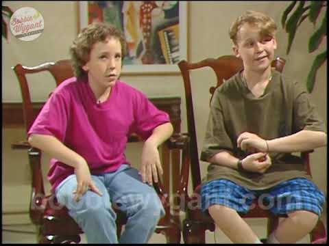 Shane Obedzinski & Victor DiMattia "The Sandlot" 1993 - Bobbie Wygant Archive