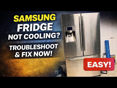 Samsung Refrigerator FREEZER not cooling. Troubleshooting problem-solving.